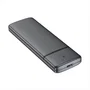Aisens Caja Externa M.2 (NGFF) ASM2-002G SATA/NVMe a USB 3.2 Gen 2, Gris